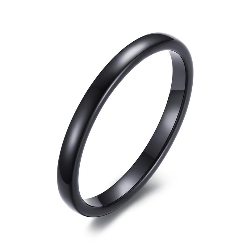 High Polished Tungsten Wedding Band Classic Engagement Ring Wholesale 2mm - Ables Mall