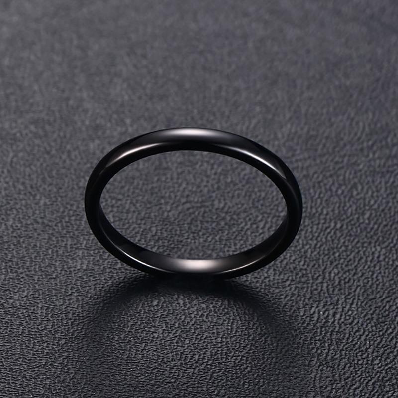 High Polished Tungsten Wedding Band Classic Engagement Ring Wholesale 2mm - Ables Mall