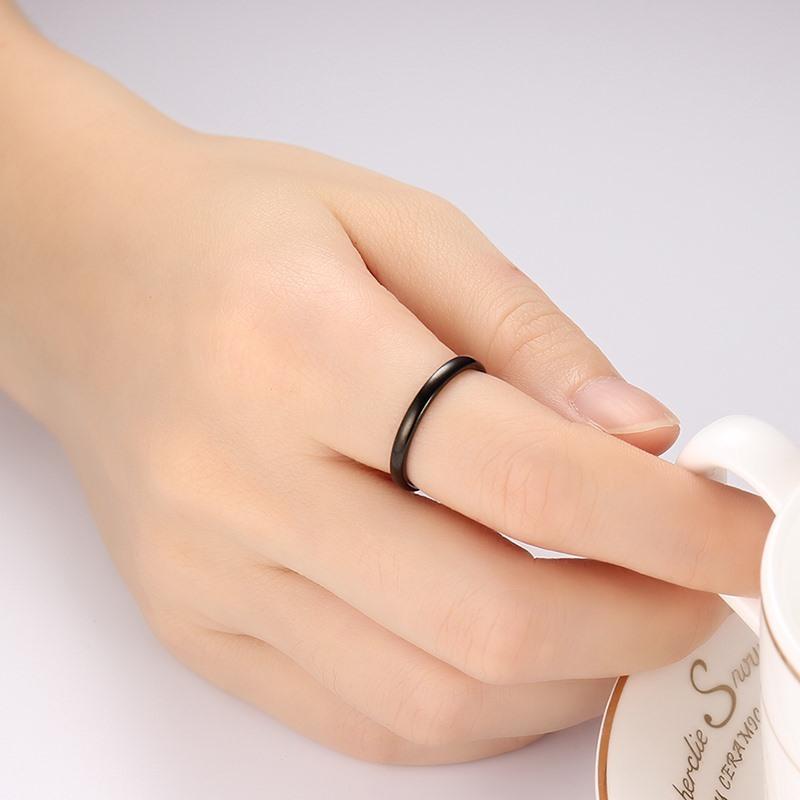 High Polished Tungsten Wedding Band Classic Engagement Ring Wholesale 2mm - Ables Mall