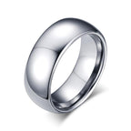 High Polished Tungsten Engagement Band Mens Wedding Ring Wholesale - Ables Mall