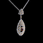 Lace Filigree Chandelier Necklace 6022