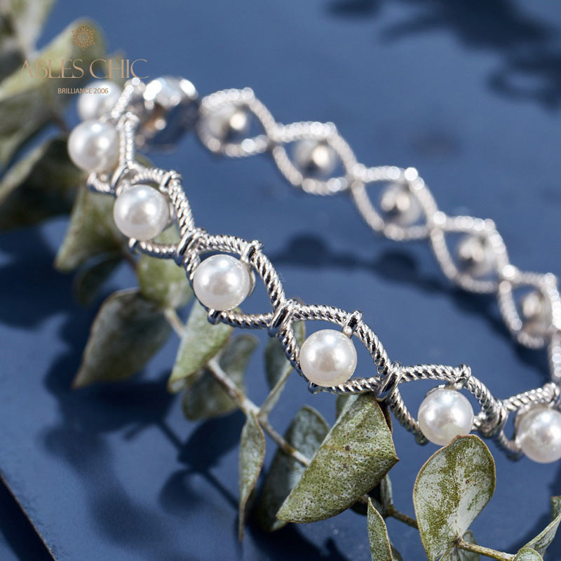 Infinity Rope Chain Beads Bracelet 6109