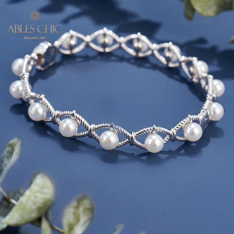 Infinity Rope Chain Beads Bracelet 6109