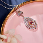 Lace Filigree Chandelier Necklace 6022