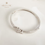 Traditional Fretwork Clover Bracelet 6132
