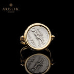 Byzantine Apollo Coin Ring