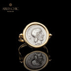 Byzantine Apollo Coin Ring