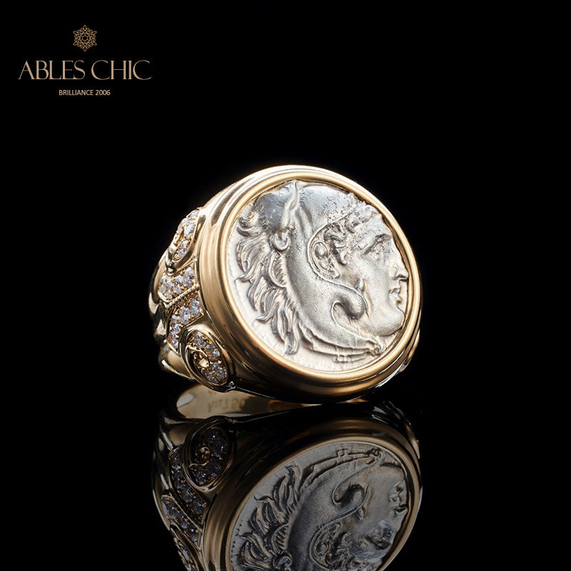 Byzantine Heracles Coin Ring