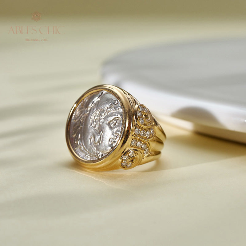 Byzantine Heracles Coin Ring