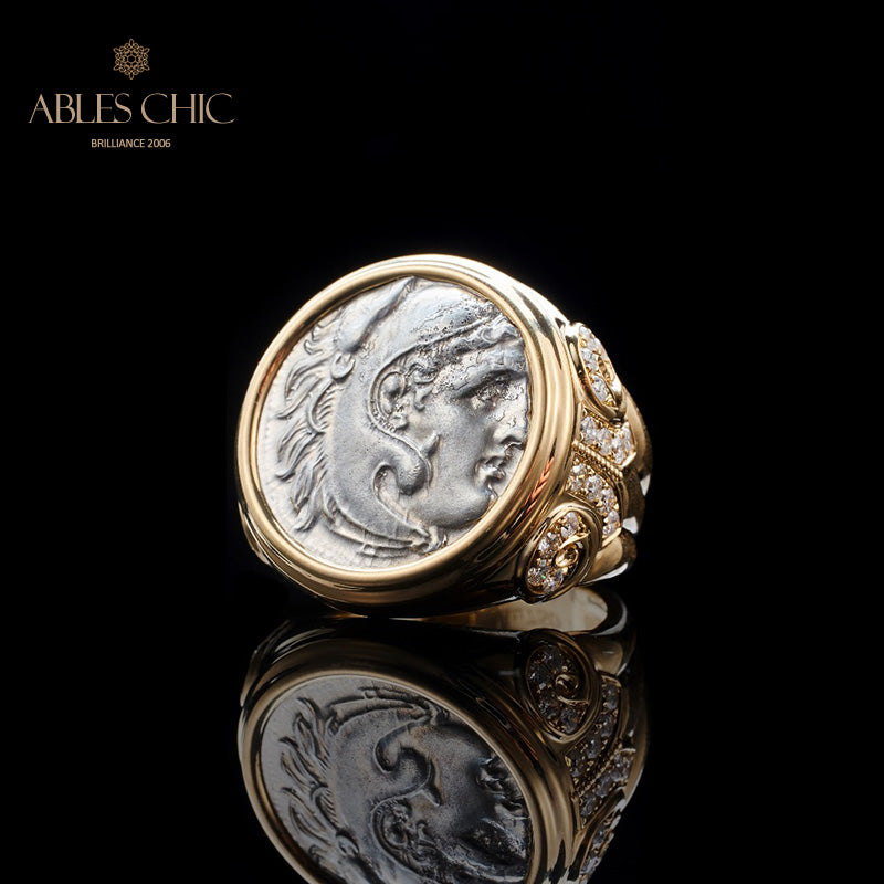 Byzantine Heracles Coin Ring