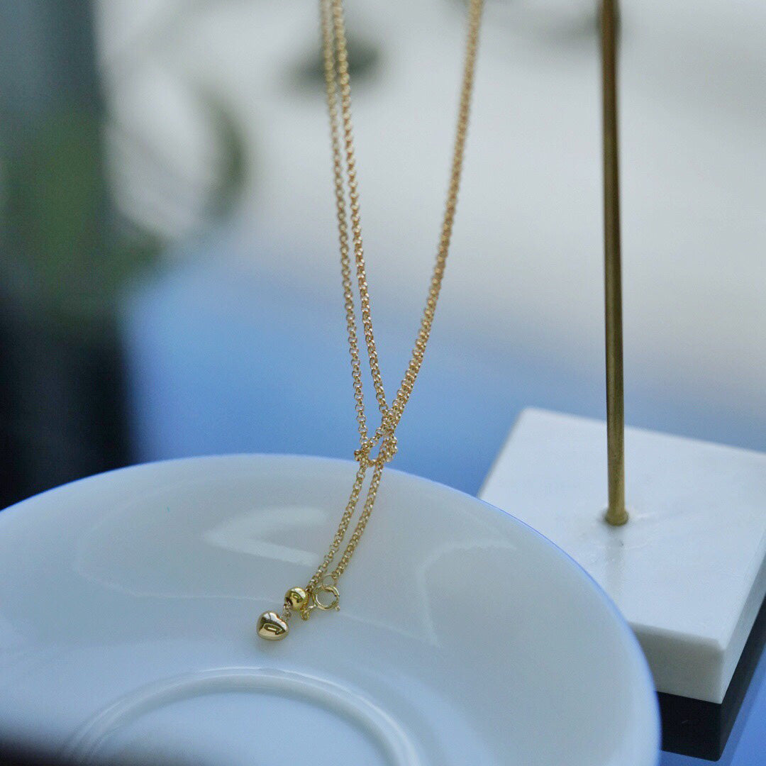 Belcher Sliding Rolo Chain Necklace