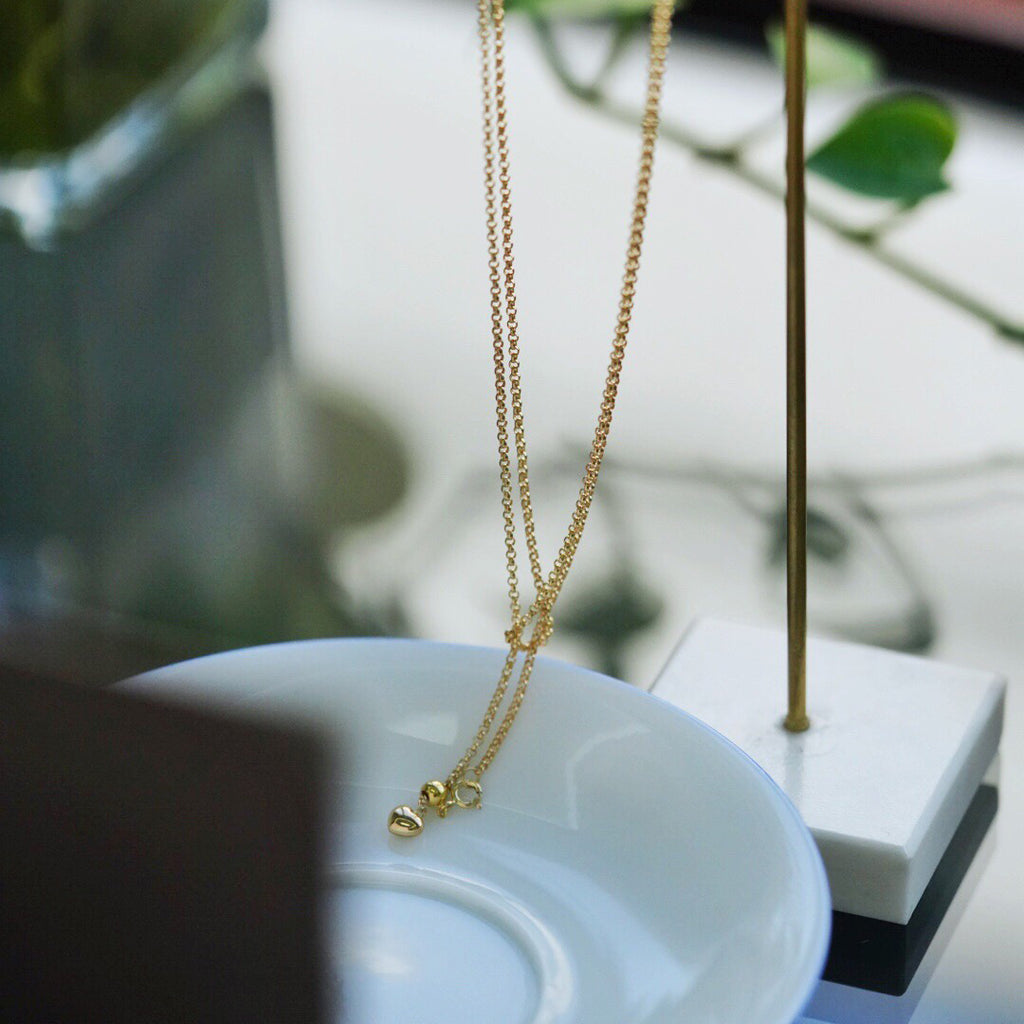 Belcher Sliding Rolo Chain Necklace