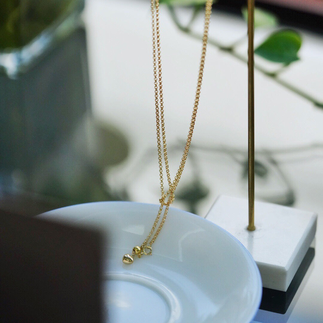 Belcher Sliding Rolo Chain Necklace