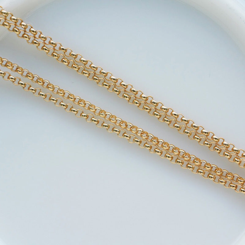 Belcher Sliding Rolo Chain Necklace
