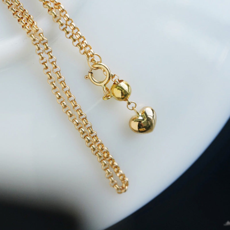 Belcher Sliding Rolo Chain Necklace