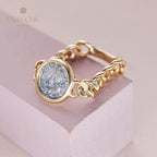 Byzantine Medusa Coin Ring