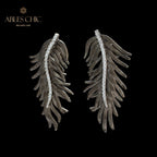 Antique Pine Needle Chandelier Earrings 5991