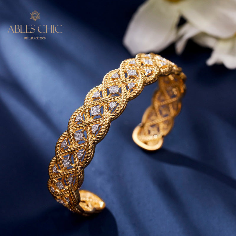Filigree Infinity Braided Bracelet 6012