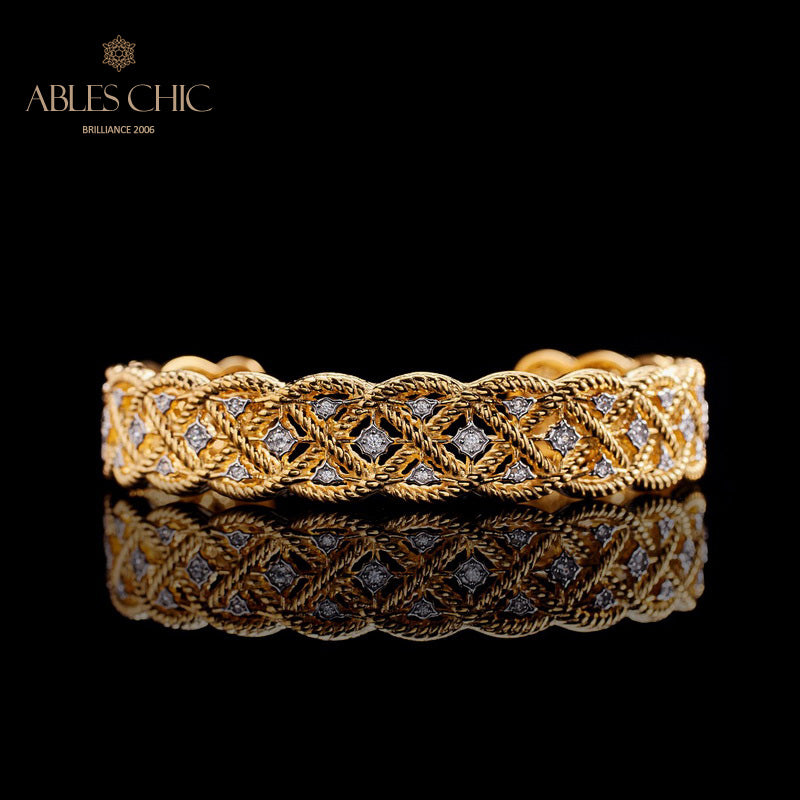 Filigree Infinity Braided Bracelet 6012