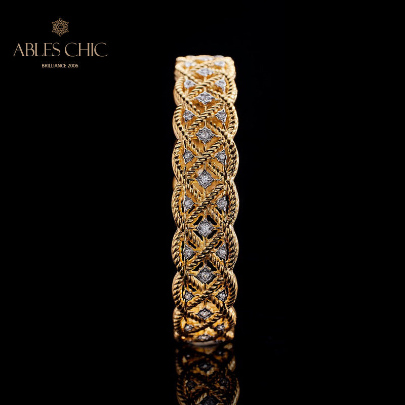 Filigree Infinity Braided Bracelet 6012