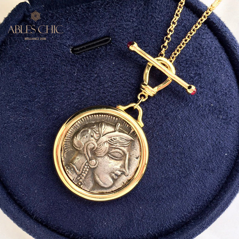 Zeus Greek Coin Necklaces 5913