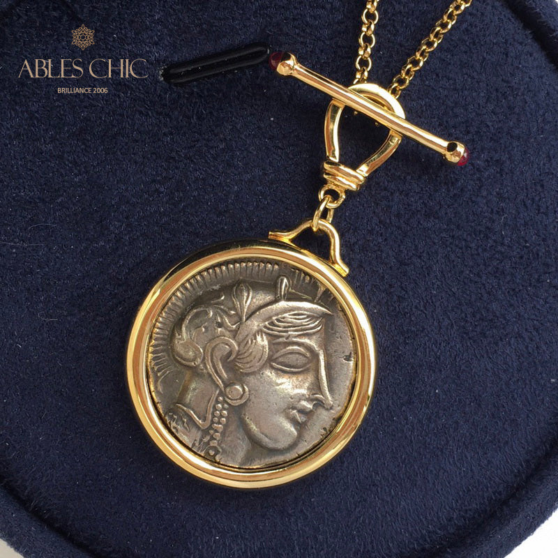 Zeus Greek Coin Necklaces 5913