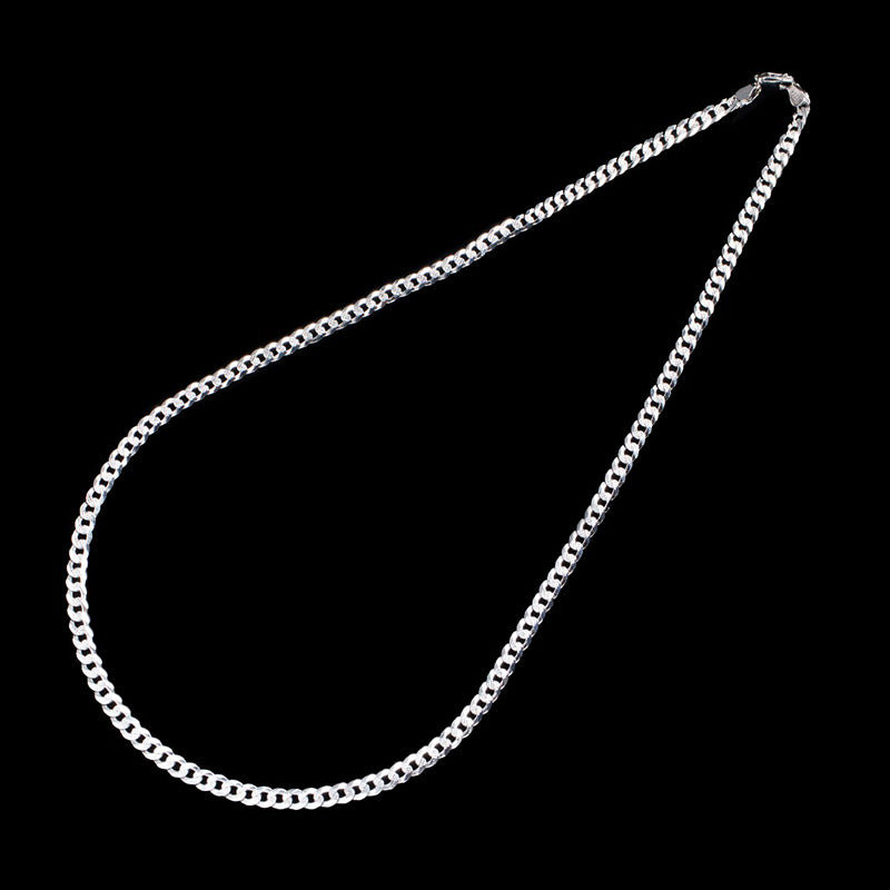 Diamond Cut Rombo Curb Chain 50cm 6060