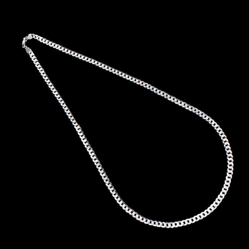 Diamond Cut Rombo Curb Chain 50cm 6060