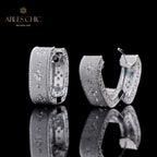 Zircon Clover Earrings 5773