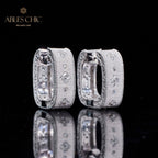 Zircon Clover Earrings 5773