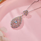 Lace Filigree Chandelier Necklace 6022