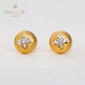 Clover Dome Silky Earrings 5087