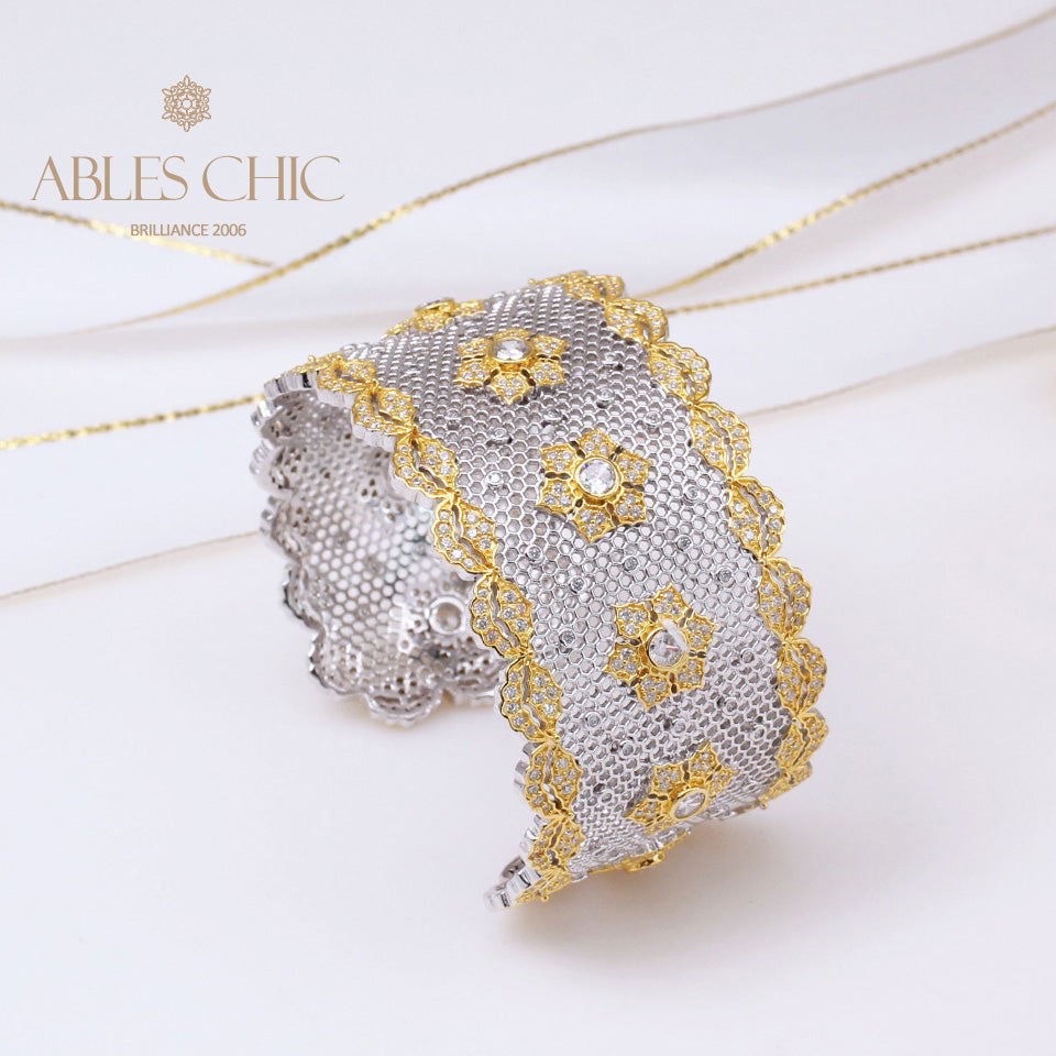 Airy Lace Floral Bracelet 5164