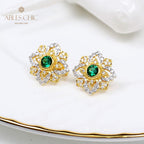 Iconic Clovers Filigree Earrings 5494