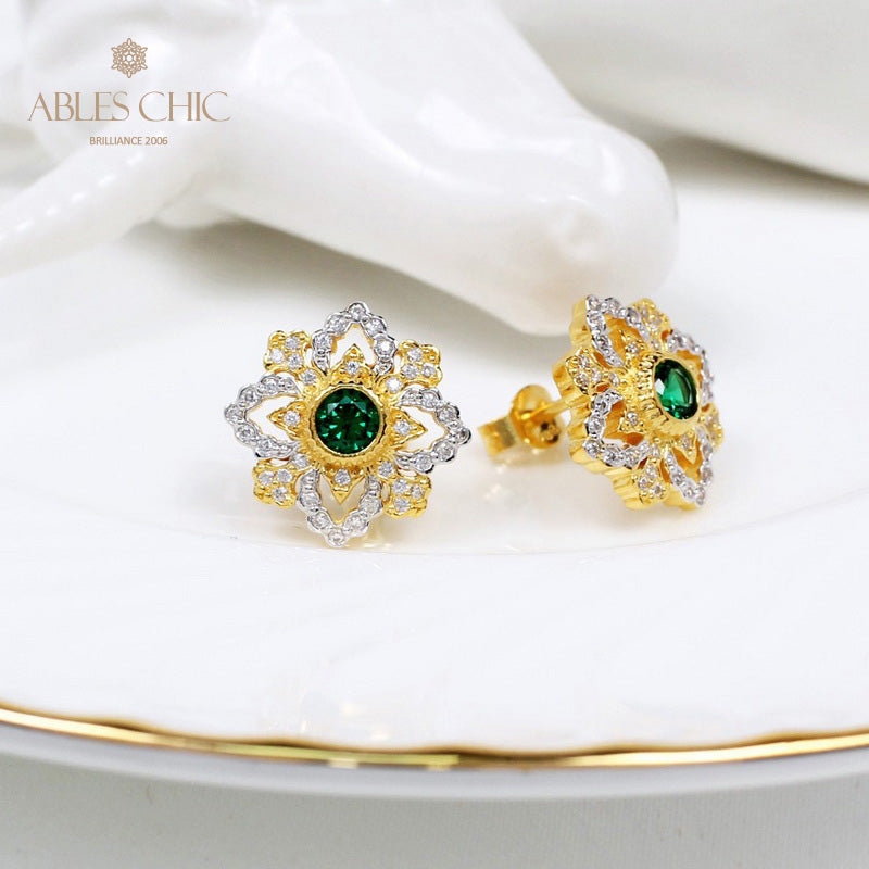 Iconic Clovers Filigree Earrings 5494