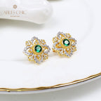 Iconic Clovers Filigree Earrings 5494