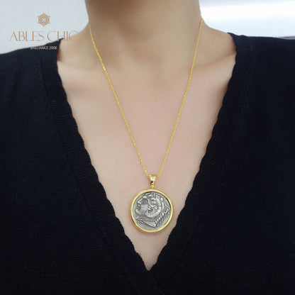 Roman Coin Necklace 5718