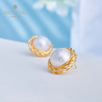Mabe Pearl Garland Earrings 5906