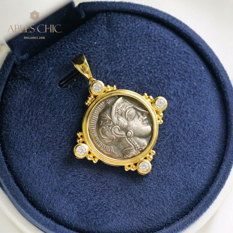 Roman Coin Necklace 5779