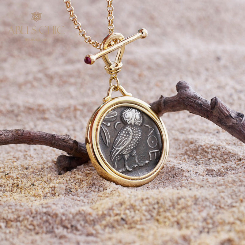 Zeus Greek Coin Necklaces 5913