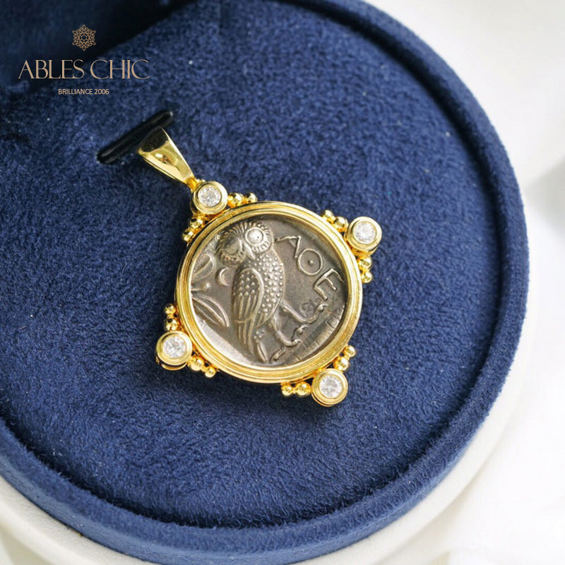 Roman Coin Necklace 5779