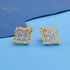 Clover Fretworks Floral Earrings 5825