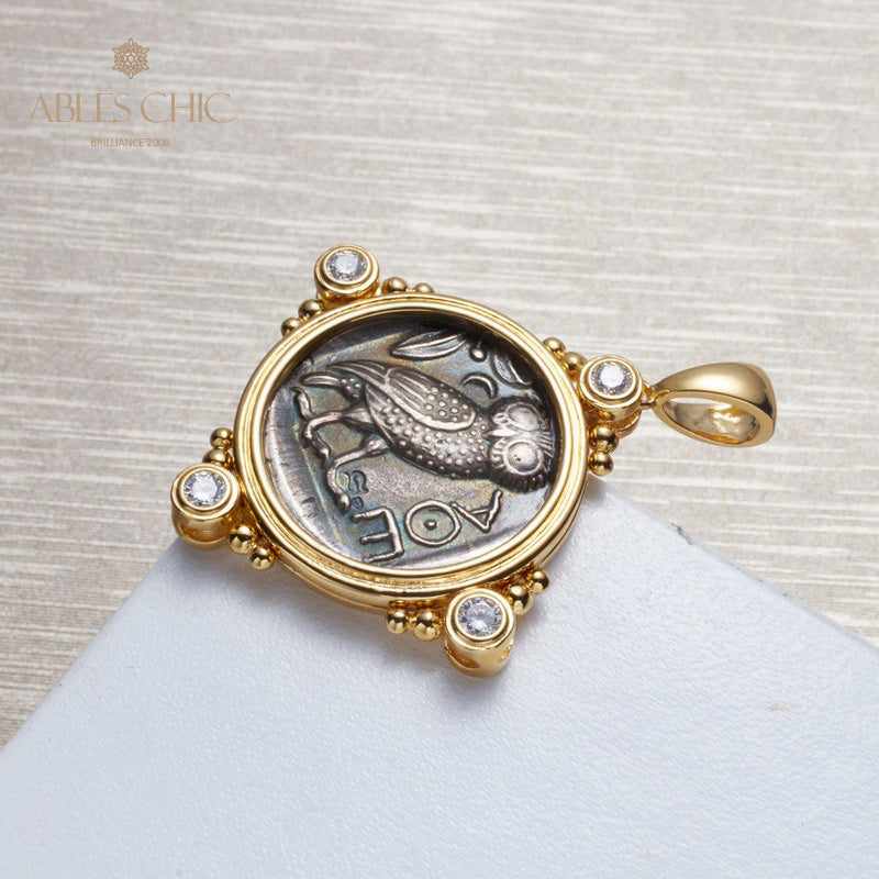 Roman Coin Necklace 5779