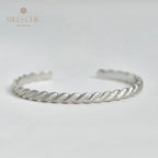 Rope Pattern Matte Bracelet 5921