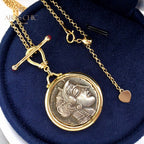 Zeus Greek Coin Necklaces 5913