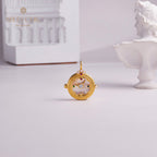 Pocket Watch Locket Necklace 5788