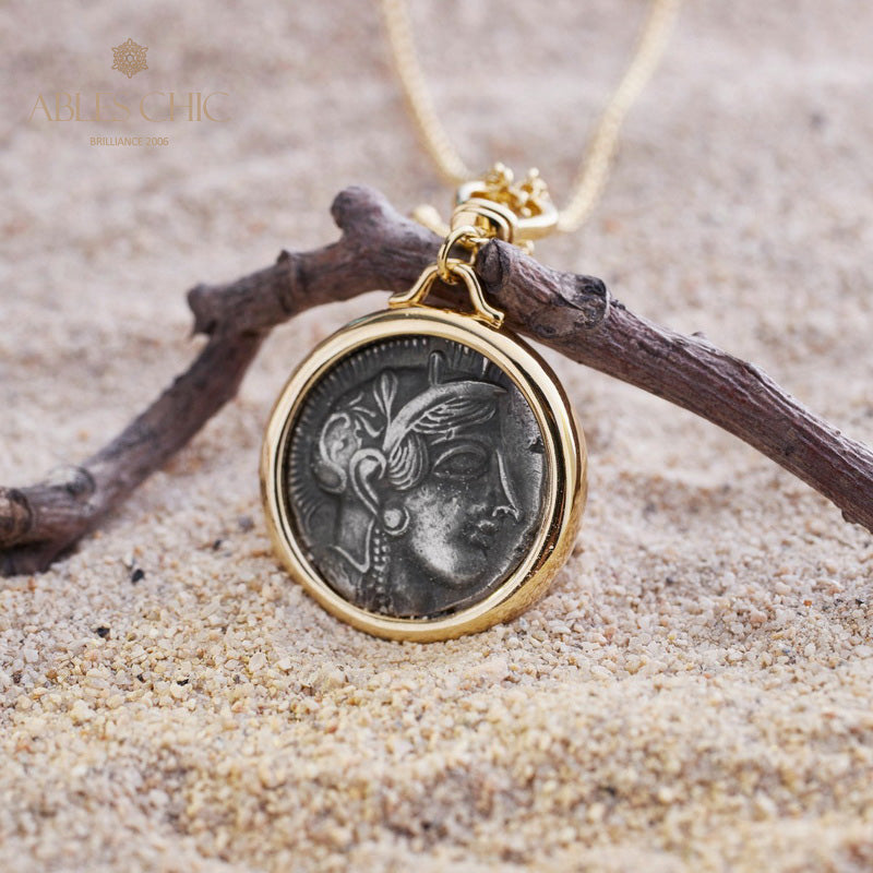 Zeus Greek Coin Necklaces 5913