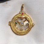 Pocket Watch Locket Necklace 5788