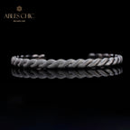 Rope Pattern Matte Bracelet 5921