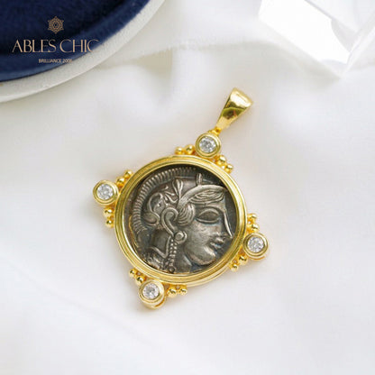 Roman Coin Necklace 5779